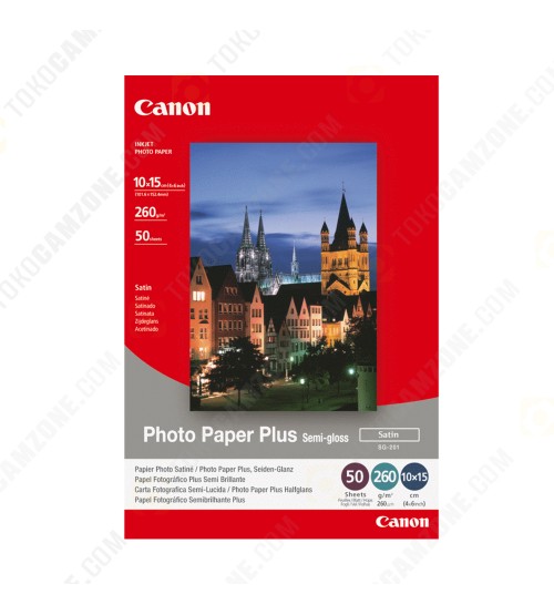 Canon Photo Paper Plus Semi-Gloss SG-201/4x6 (50 Sheets)